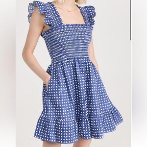 Hill House Elizabeth Nap Dress | Blue Basketweave